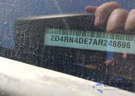 2010 Dodge Grand Caravan Se from USA, damaged, VIN 2D4RN4DE7AR248696